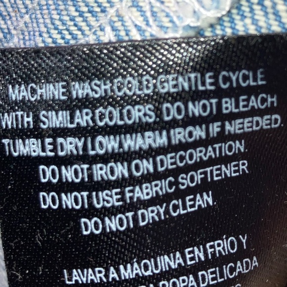 SUN faded NWT 100% cotton 44L x 30W Die Hard men’s blue denim overalls - Picture 12 of 14